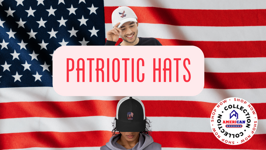 SHOW YOUR PATRIOTIC SPIRT WITH FIRST AMERICAN STORE'S PATRIOTIC HATS