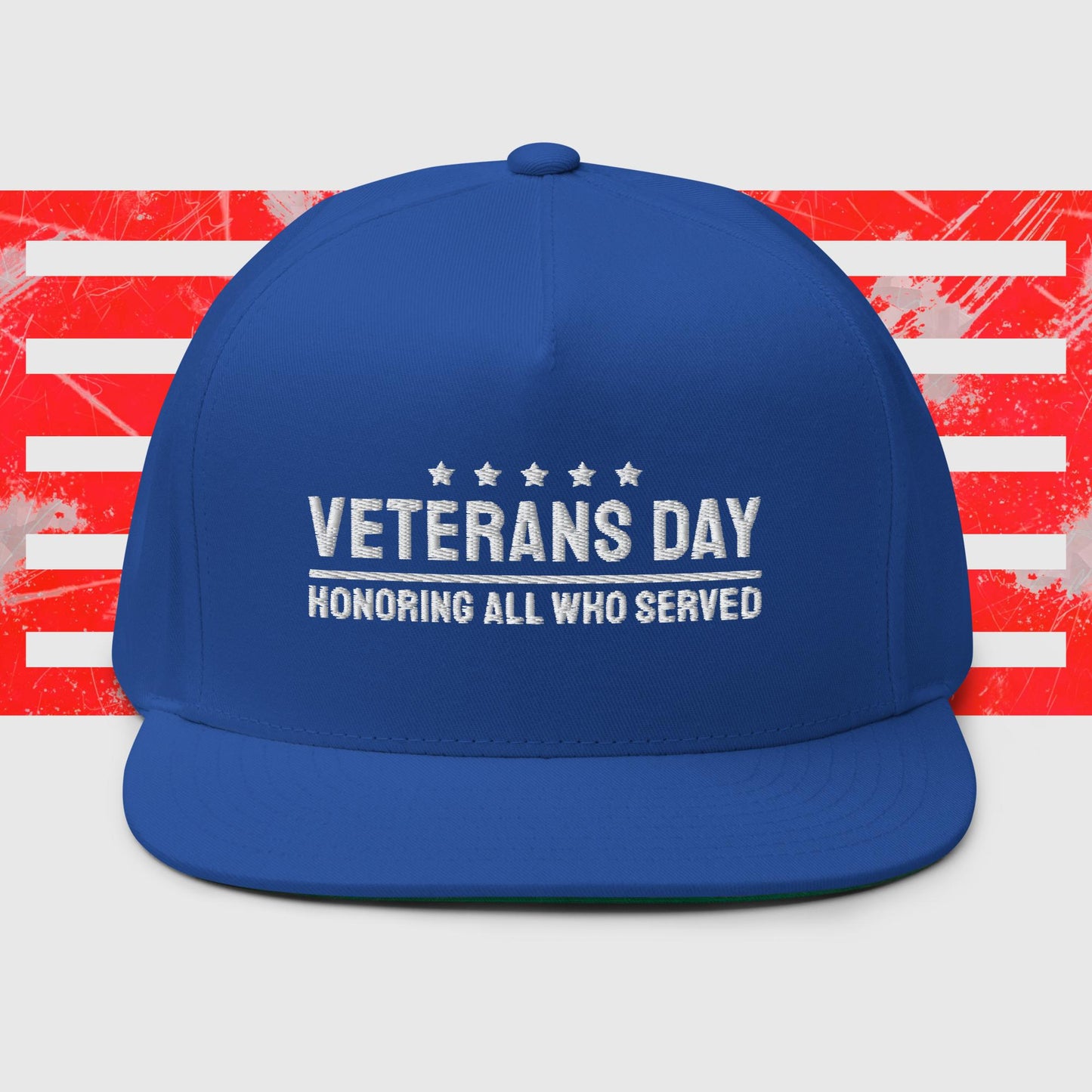 PATRIOTIC CAP VETERANS DAY HONORING ALL WHO SERVED